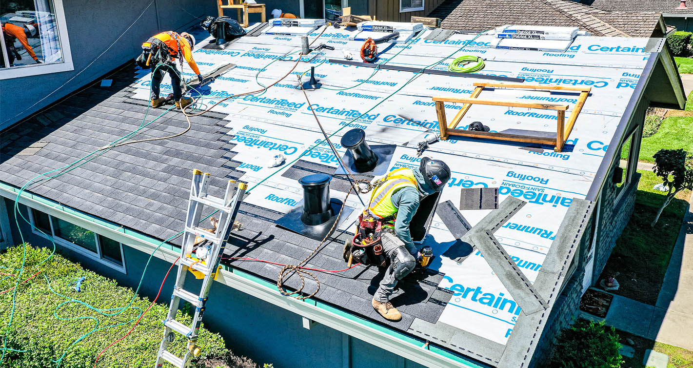 All Seasons Roofing on-site craftsmanship